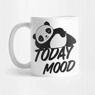 Lazy panda today's mood Mug